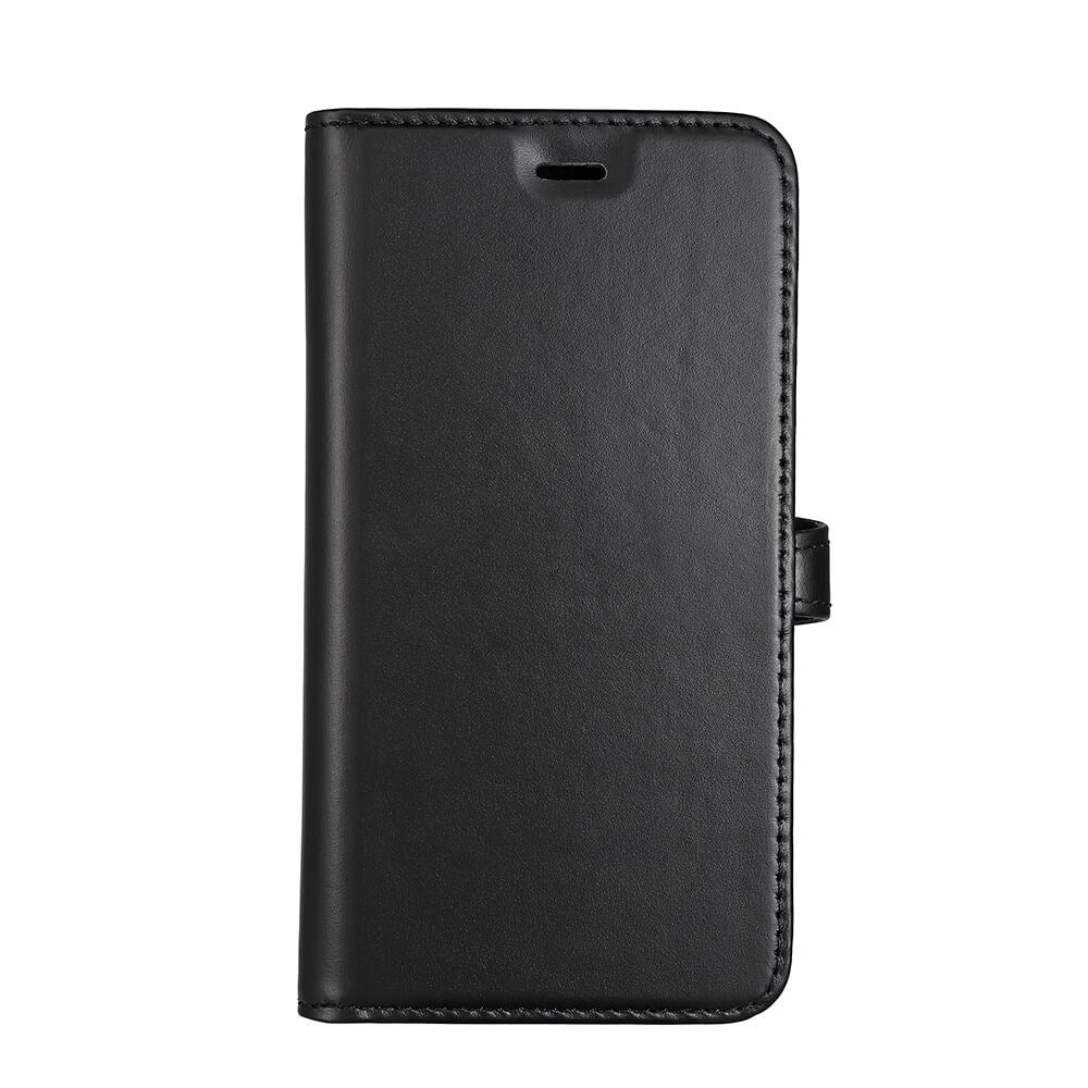 Samsung Galaxy S21 FE Buffalo Wallet Plånboksfodral Äkta Läder - Svart
