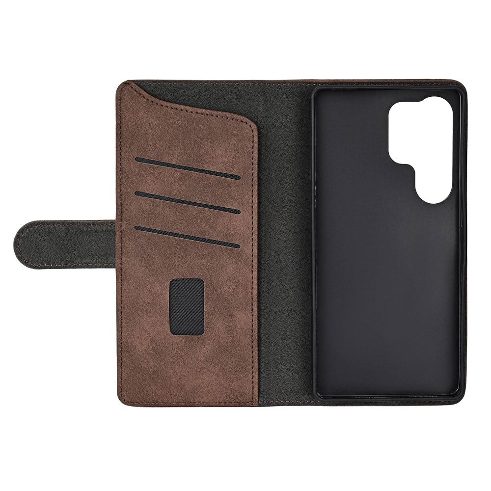 Samsung Galaxy S26 Ultra GEAR Konstläder Fodral - MagSafe Kompatibel - Brun