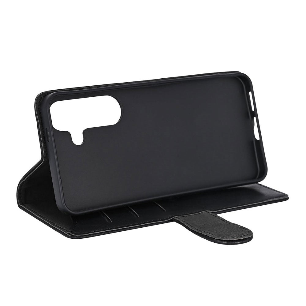 Samsung Galaxy S26 GEAR Konstläder Fodral - MagSafe Kompatibel - Svart