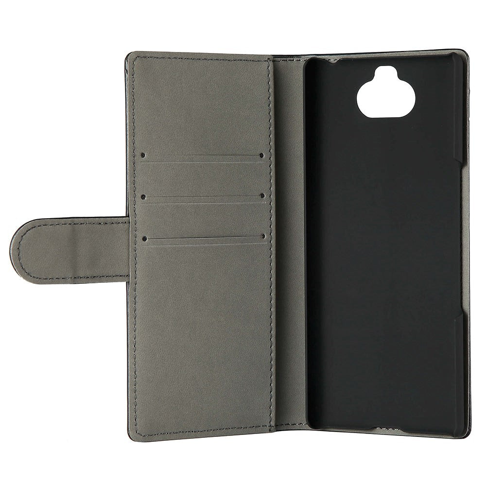 Sony Xperia 10 Gear Wallet - Läderplånbok - Svart