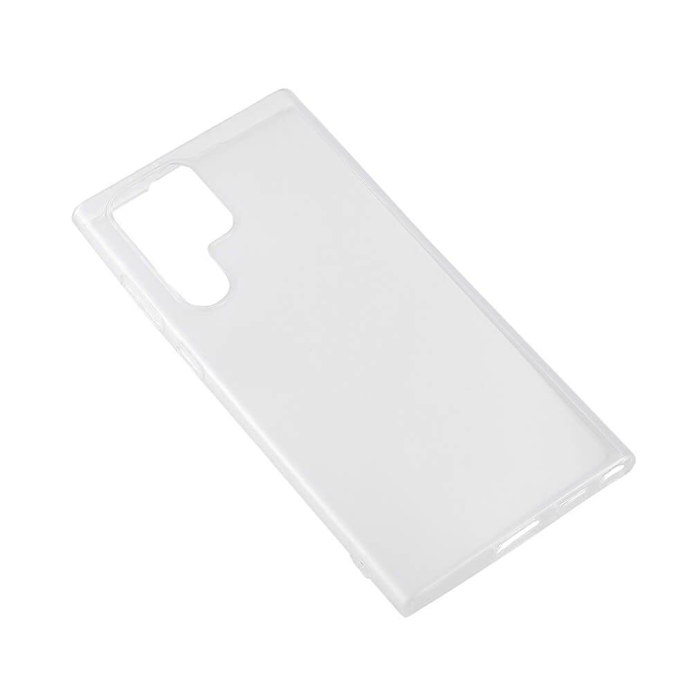 Samsung Galaxy S22 Ultra GEAR Flexibelt Plast Skal - Genomskinlig