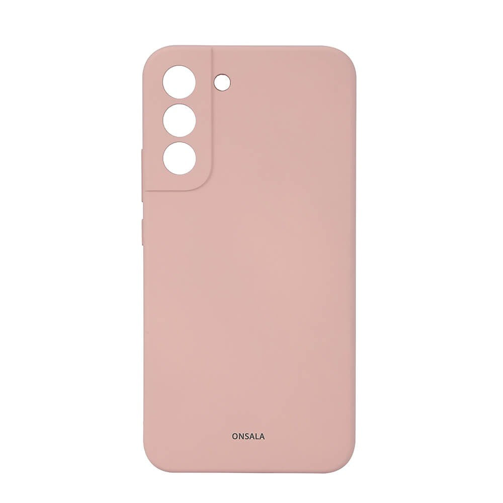 Samsung Galaxy S22 Onsala Collection Liquid Silikon Skal - Sand Pink