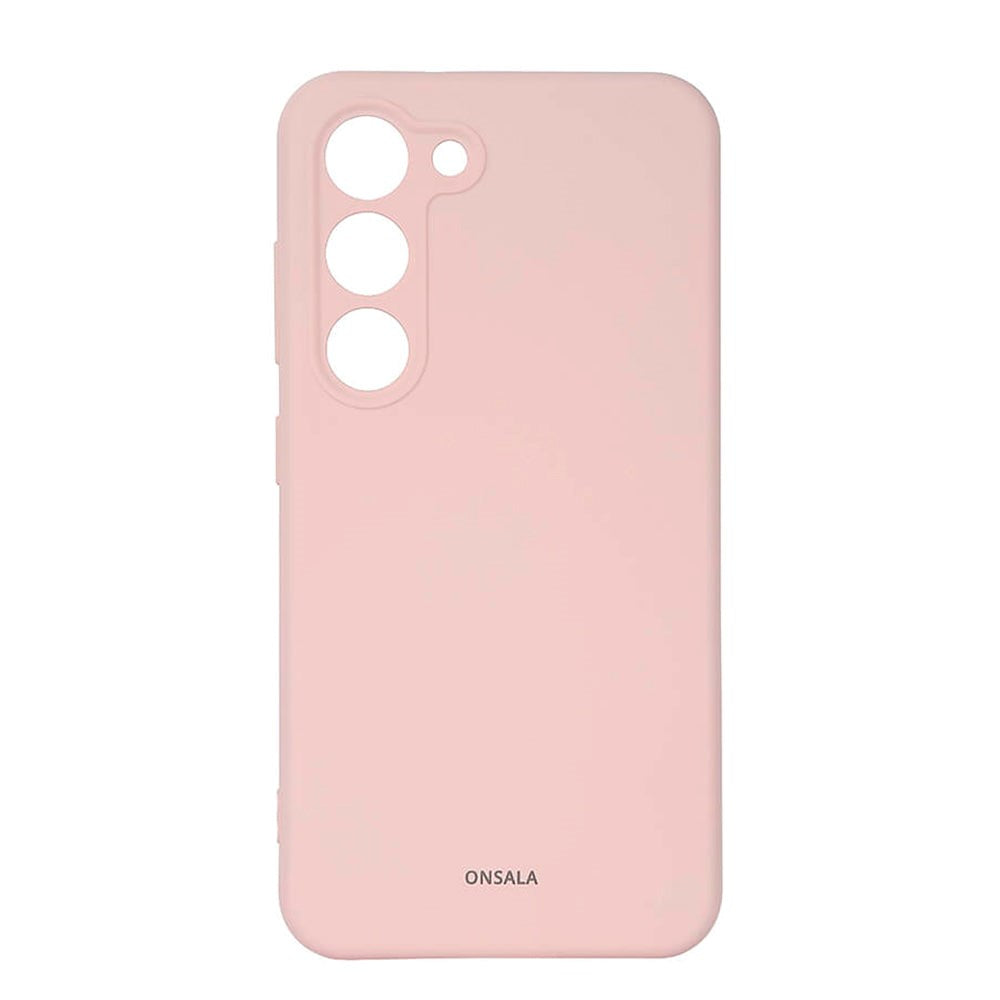 Samsung Galaxy S23 Onsala Skal Slikon - Chalk Pink