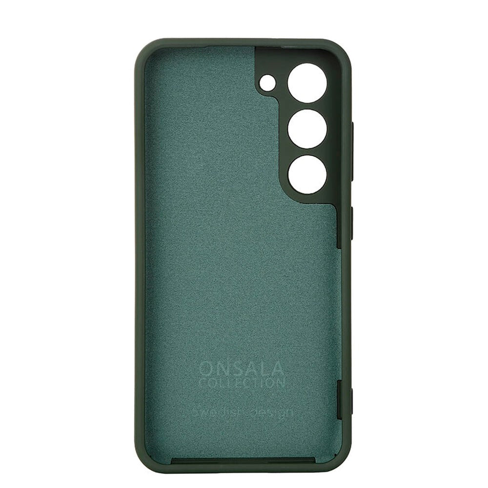 Samsung Galaxy S23 Onsala Skal Slikon - Dark Green