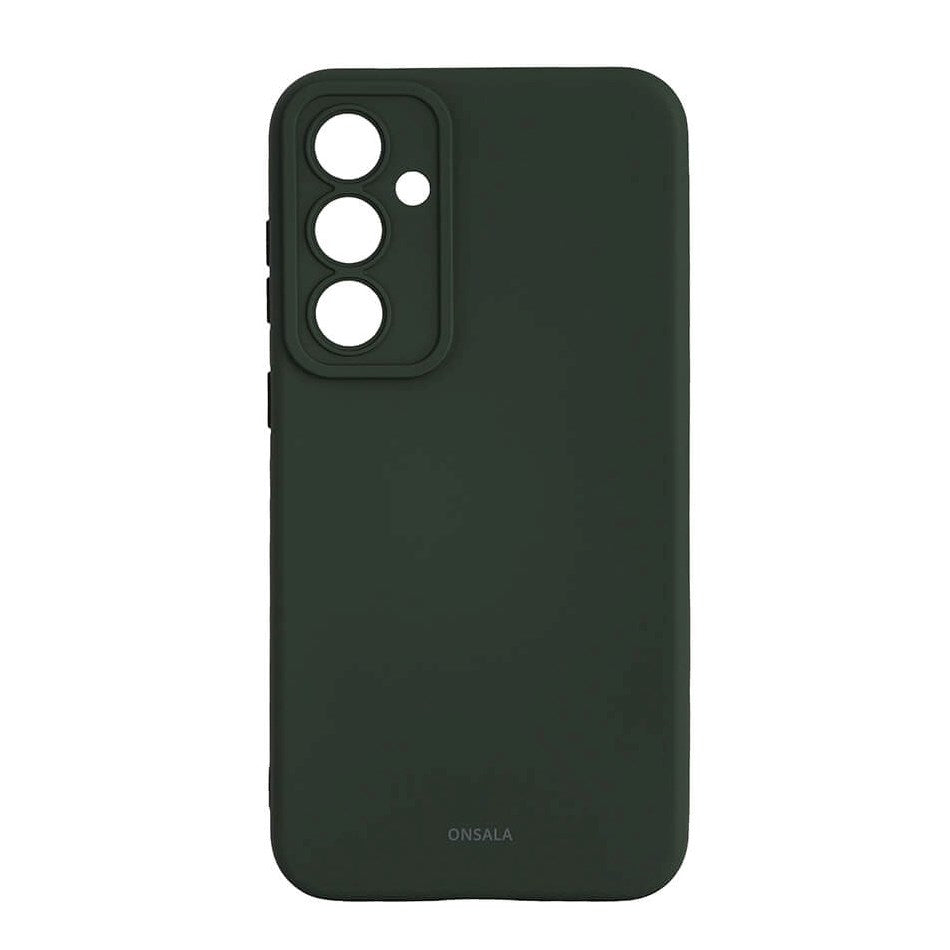 Onsala Samsung Galaxy S23 FE Silikon Touch Skal - Olive Green