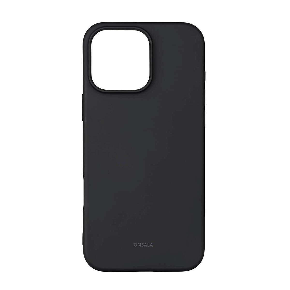 Onsala iPhone 16 Pro Max Silikon Skal - MagSafe-kompatibelt - Svart