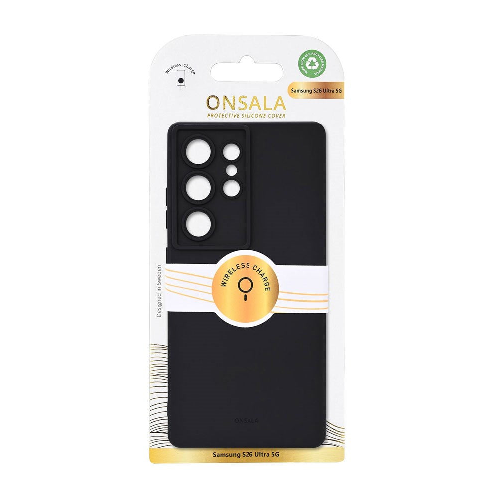 Samsung Galaxy S26 Ultra Onsala Silikon Skal - MagSafe Kompatibel - Black