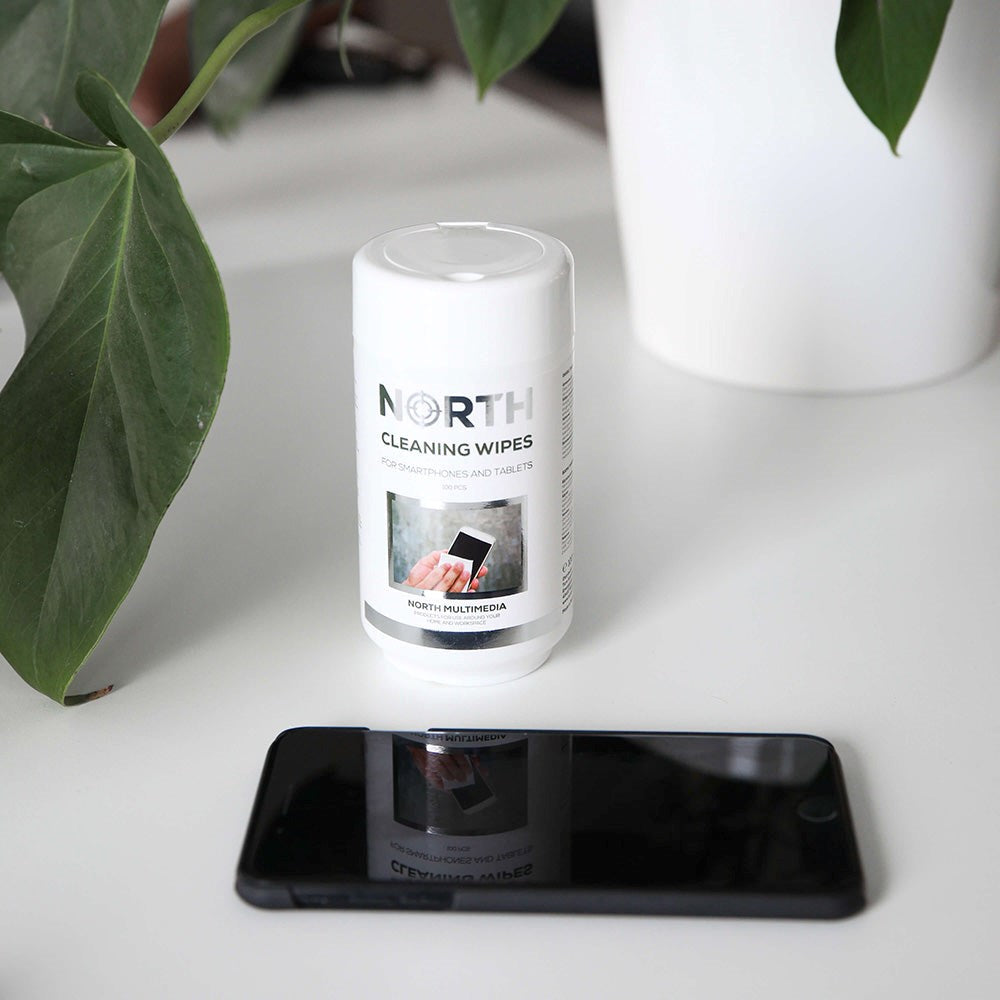 North Phone & surfplatta rengöringsdukar - 100 st.