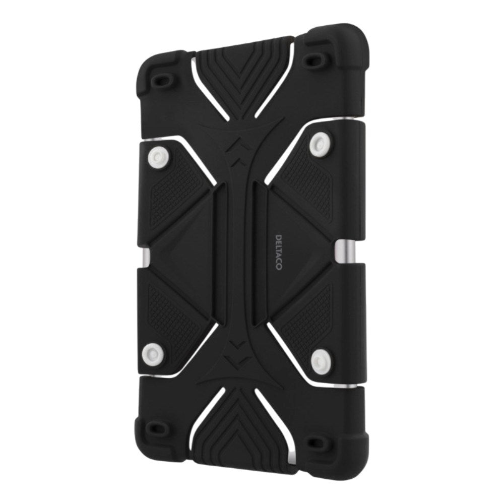 Universal 7-8" Deltaco Skal m. Ställfunktion - Svart