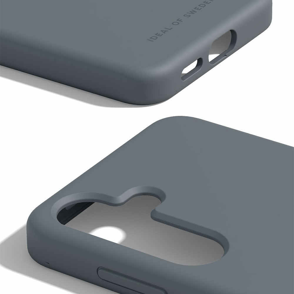 Samsung Galaxy S24 / S25 iDeal Of Sweden Silicone Skal - MagSafe-Kompatibelt - Midnight Blue