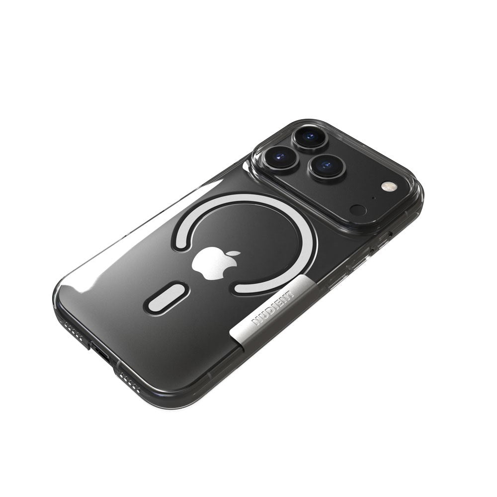 iPhone 18 Pro / 17 Pro Nudient Thin Case Skal - MagSafe Kompatibel - Genomskinlig