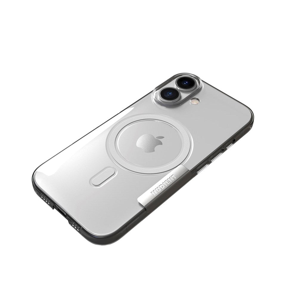 Nudient Thin Case iPhone 17 Skal - MagSafe Kompatibel - Transparent