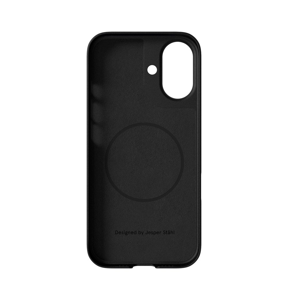 Nudient Thin Case iPhone 17 Skal - MagSafe Kompatibel - Ink Black