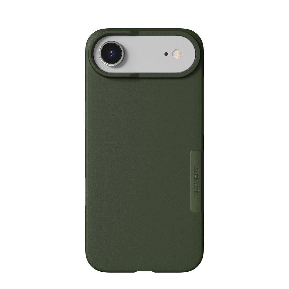 Nudient Thin Case iPhone Air Skal - MagSafe Kompatibel - Pine Green