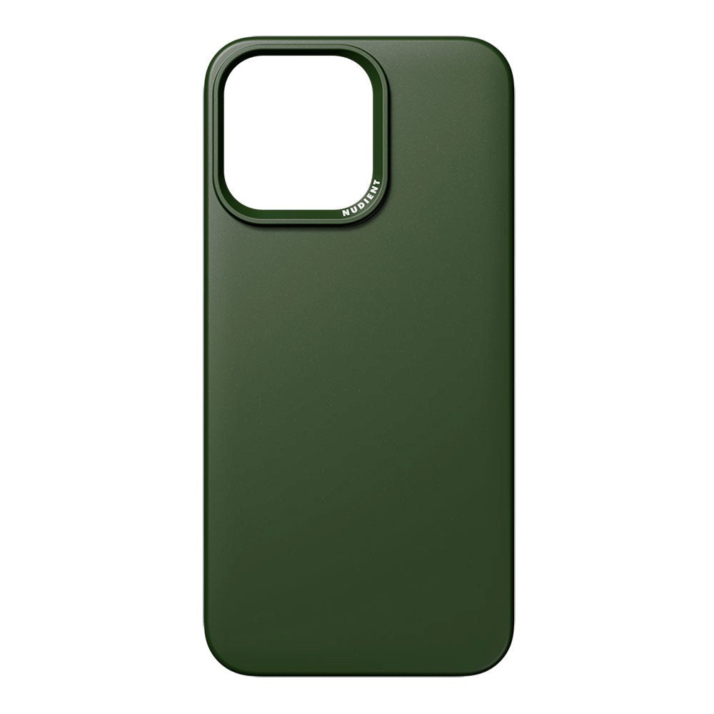 iPhone 15 Pro Max Nudient Thin Case Skal - MagSafe-Kompatibelt - Pine Green