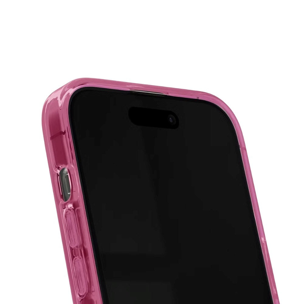 iPhone 17e / 16e / 15 / 14 / 13 iDeal Of Sweden Clear Skal - MagSafe Kompatibel - Cherry Crush