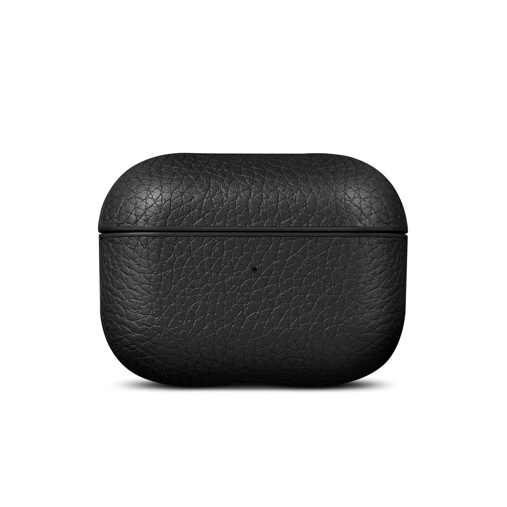 WOOLNUT Apple AirPods Pro (3. gen.) Äkta Läder Skal - Svart