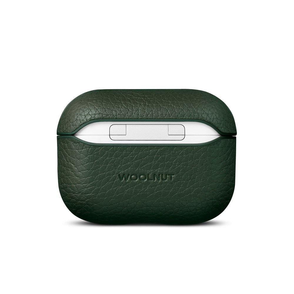 WOOLNUT Apple AirPods Pro (3. gen.) Äkta Läder Skal - Grön