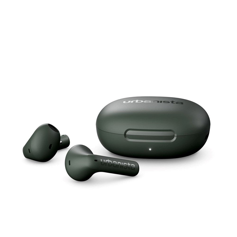 Urbanista Santa Monica True Wireless In-Ear Headset med Active Noise Canceling – Pine Green