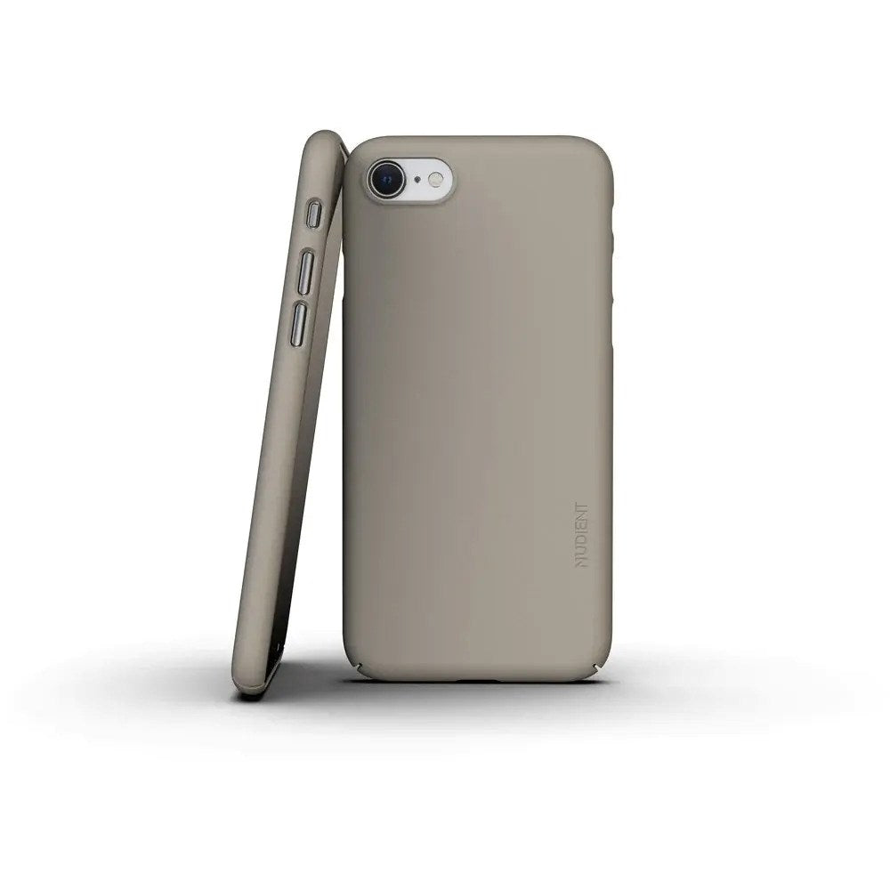 iPhone SE (2022 / 2020) / 8 / 7 Nudient Thin Case V3 Skal - Clay Beige