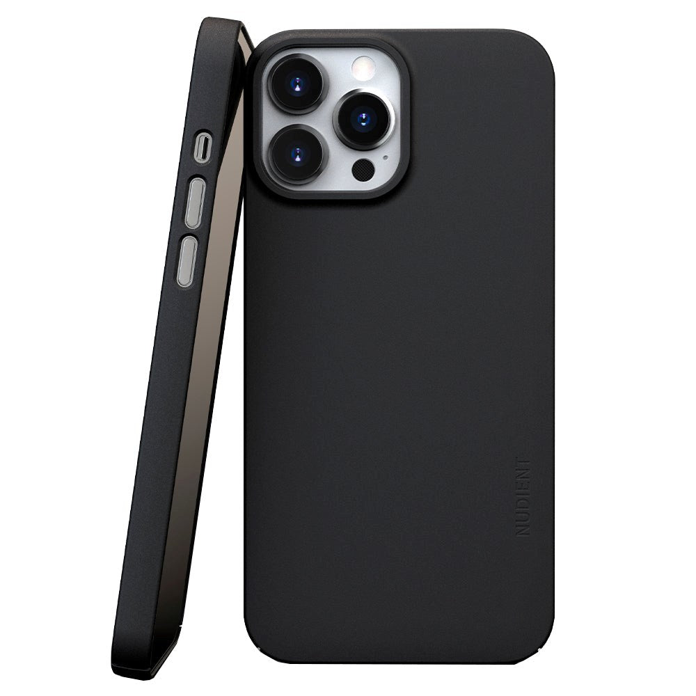 iPhone 13 Pro Max Nudient Thin Case V3 Skal - Ink Black