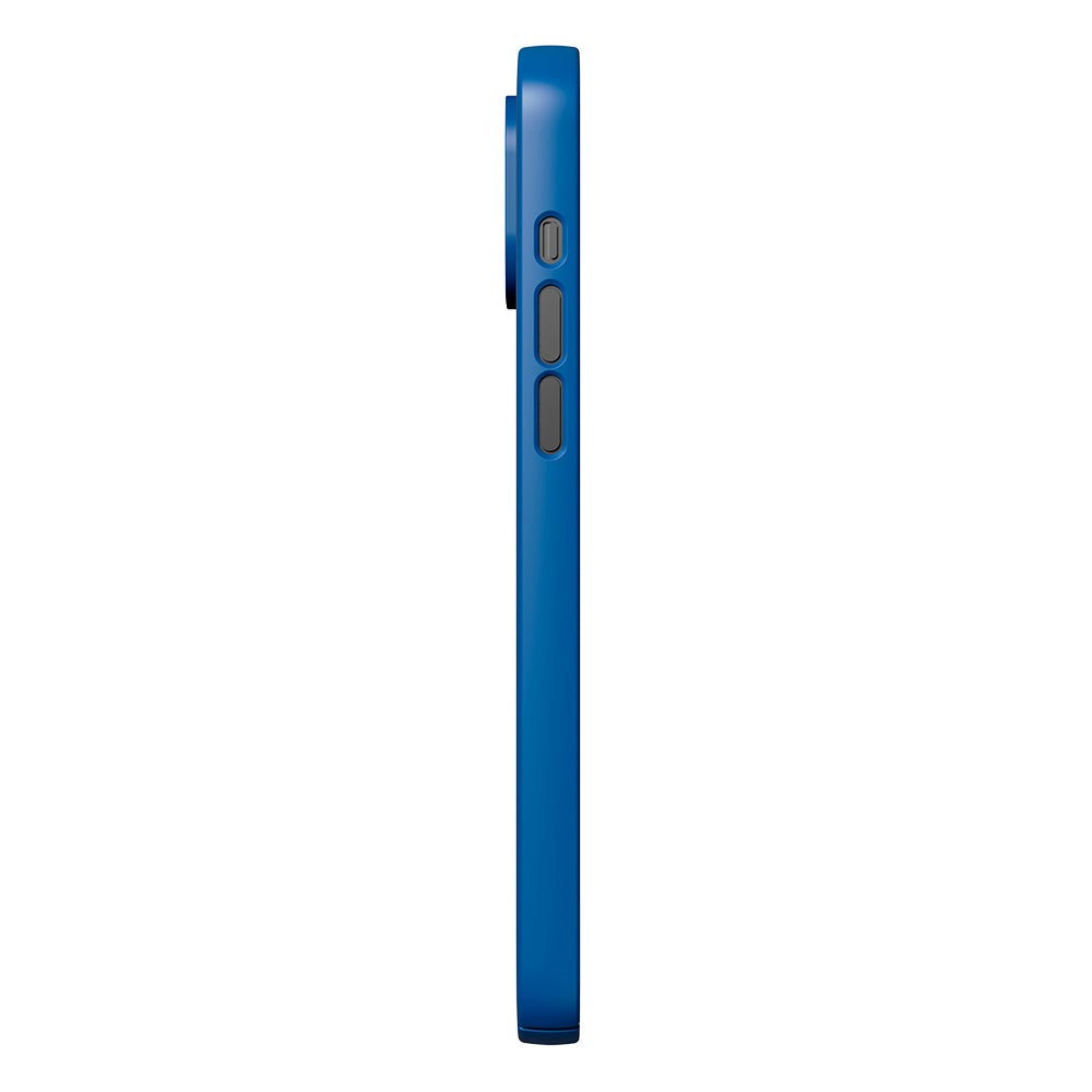 iPhone 14 Plus Nudient Thin Case Skal - Blueprint Blue
