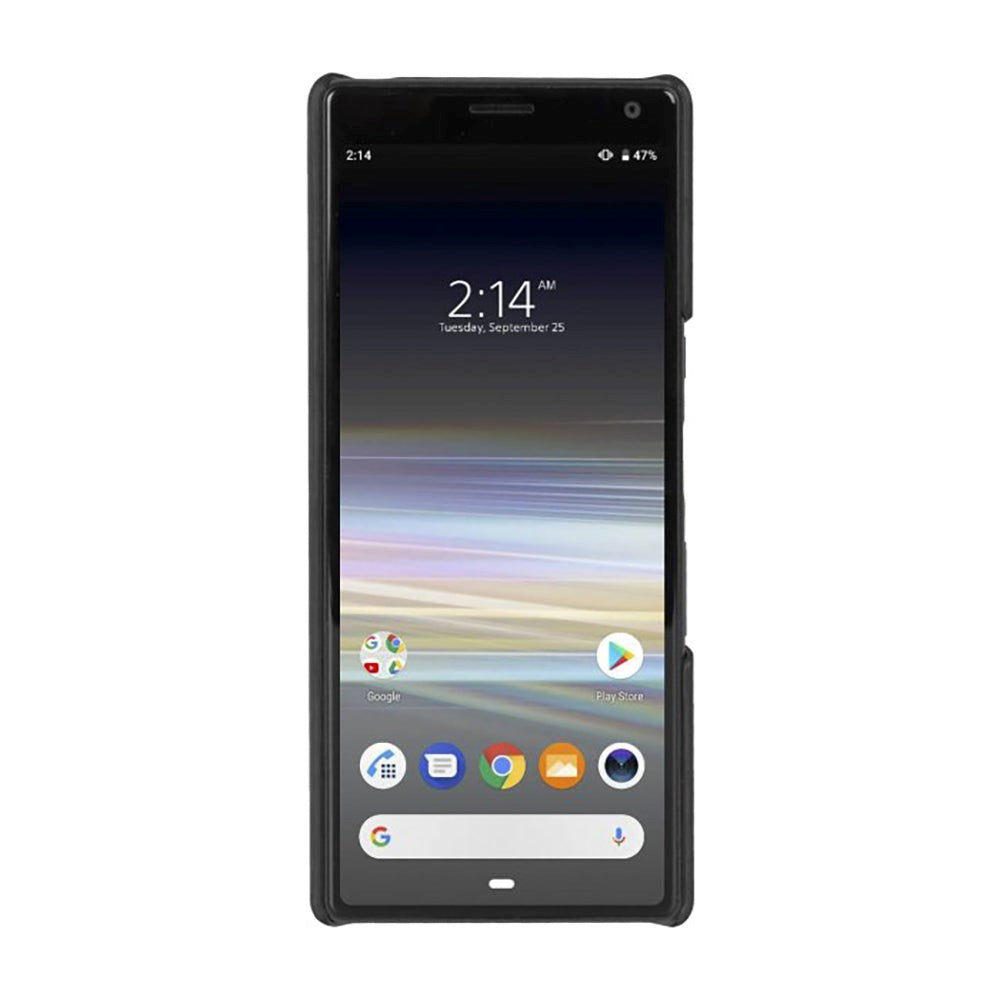 Krusell Sunne Case Sony Xperia 10 Läderfodral - Svart