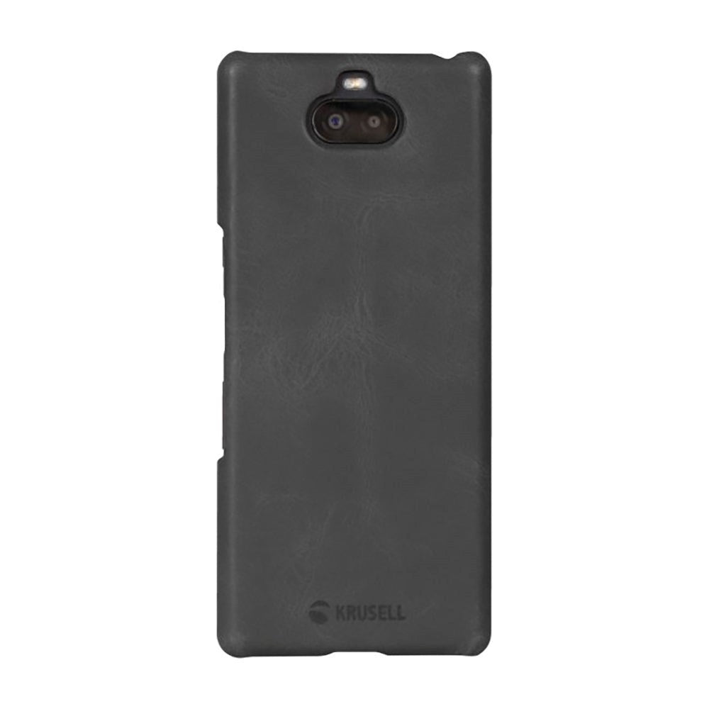 Krusell Sunne Case Sony Xperia 10 Läderfodral - Svart
