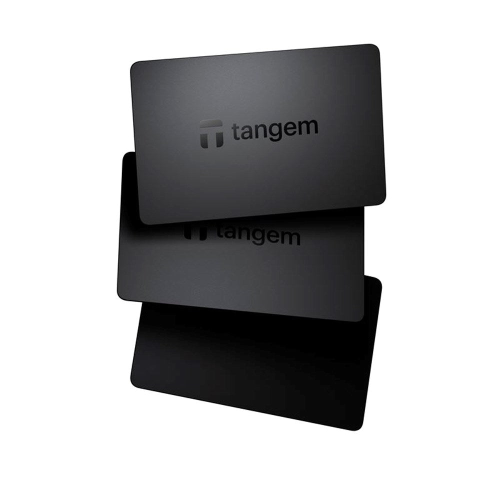 Tangem Wallet Card - 3 st - Black