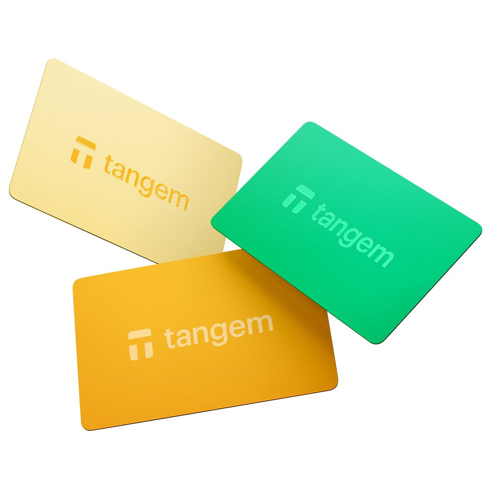 Tangem Wallet Card - 3 st - Sun Drop