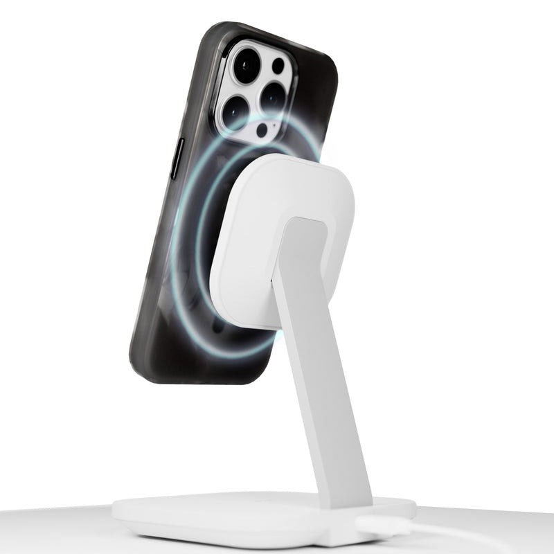 iPhone 15 Pro Puro AQUA Flexibelt Plast Skal - MagSafe Kompatibelt - Svart