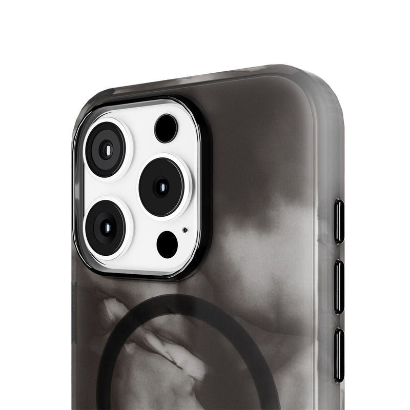 iPhone 15 Pro Puro AQUA Flexibelt Plast Skal - MagSafe Kompatibelt - Svart