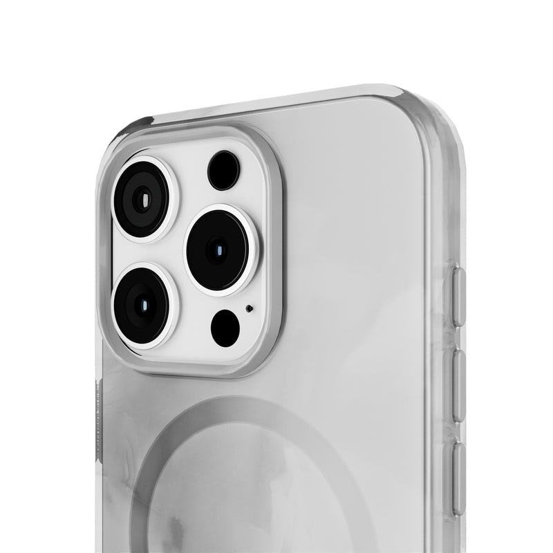 iPhone 15 Pro Puro AQUA Flexibelt Plast Skal - MagSafe Kompatibelt - Grå