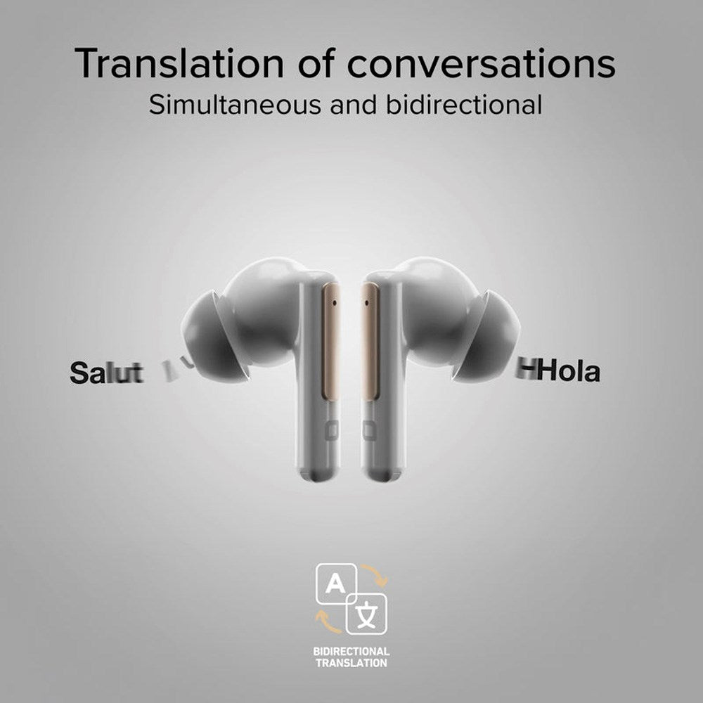 SBS - True Wireless Hörlurar m. AI - Vit