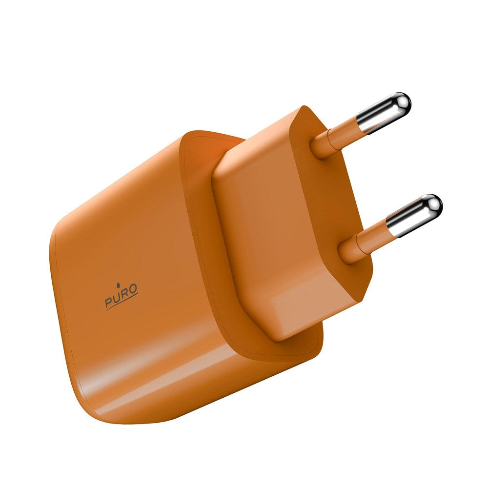Puro Pro Lite Väggladdare 30W med 1 x USB-C & Power Delivery - Orange