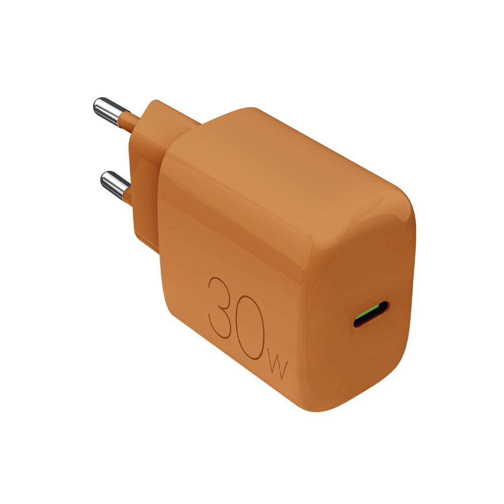 Puro Pro Lite Väggladdare 30W med 1 x USB-C & Power Delivery - Orange