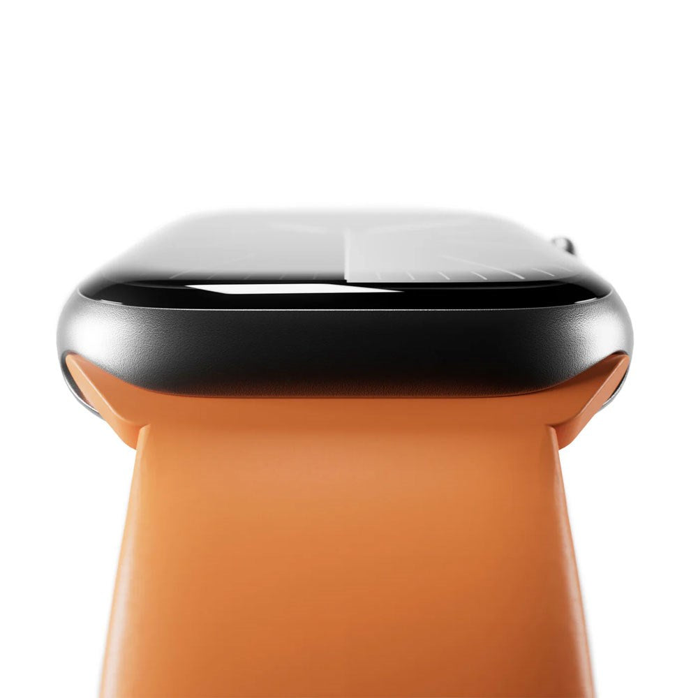 Apple Watch (42/44/SE/45/46/49mm) Puro ICON Silikon Klockarmband - Desert Sun