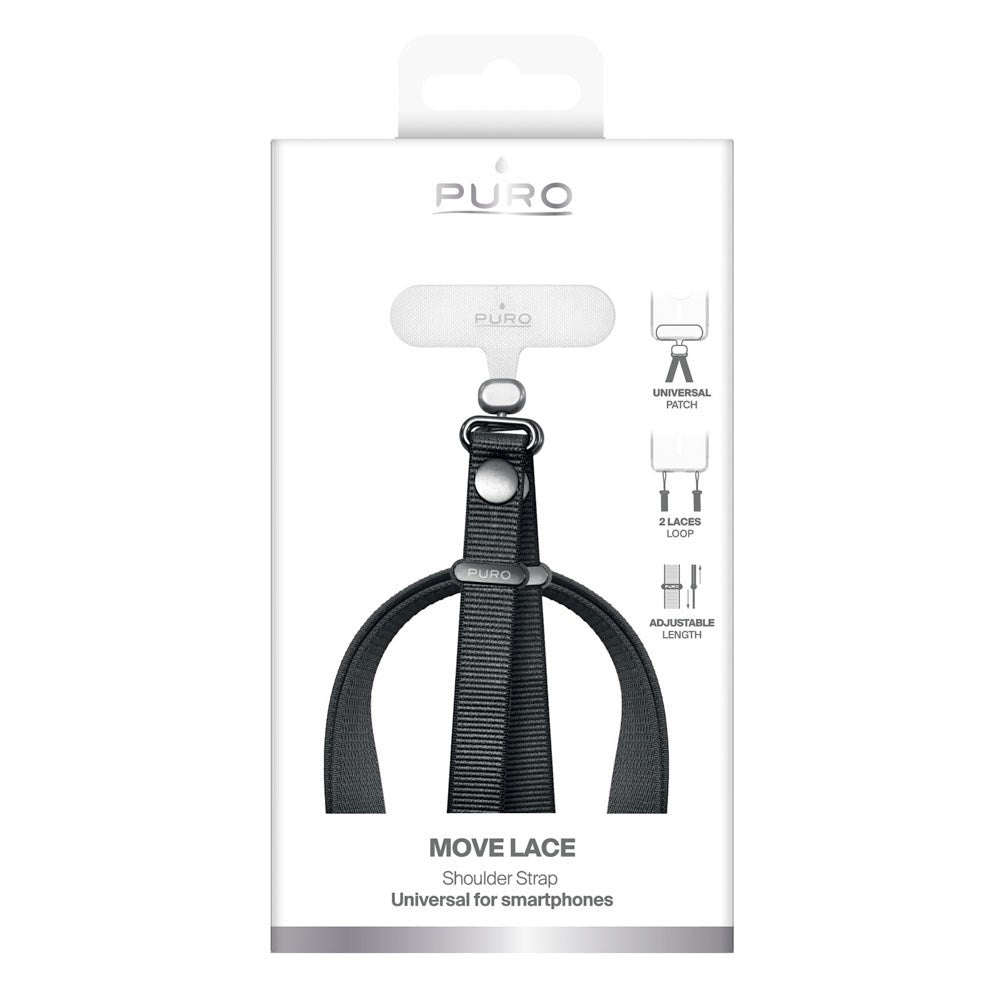 Puro Move Lace Mobile-Rem med Insatsplatta - Svart