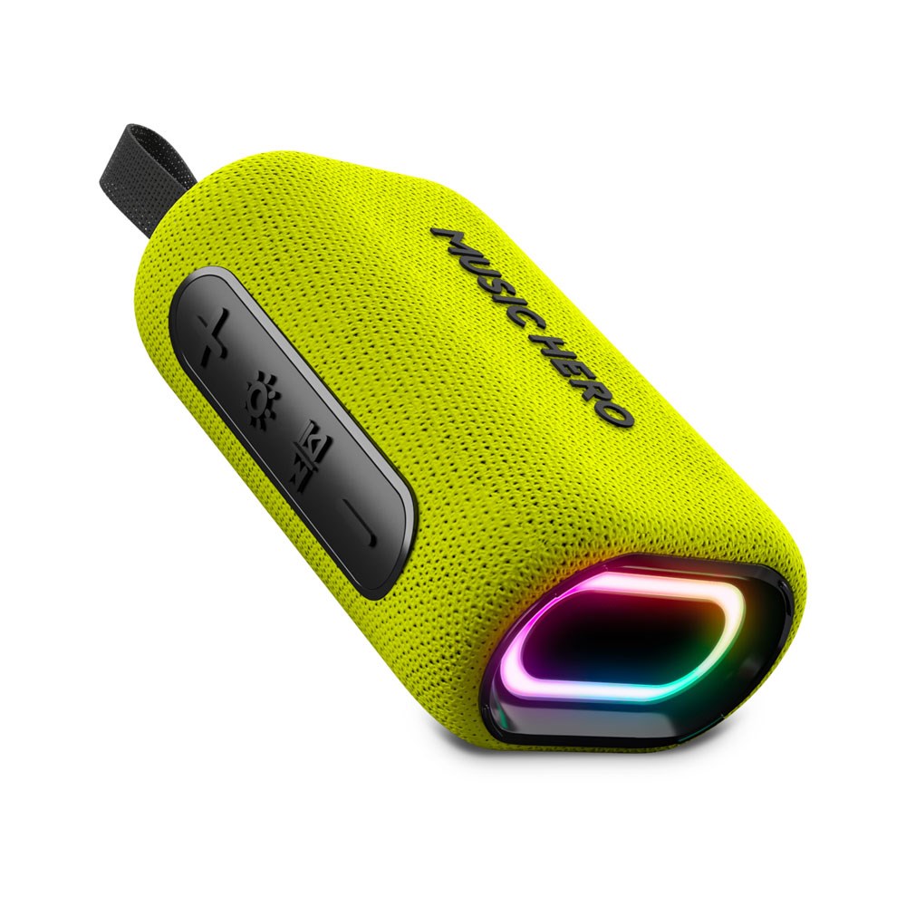 MUSIC HERO Trådlös Bluetooth Högtalare 10W - Gul
