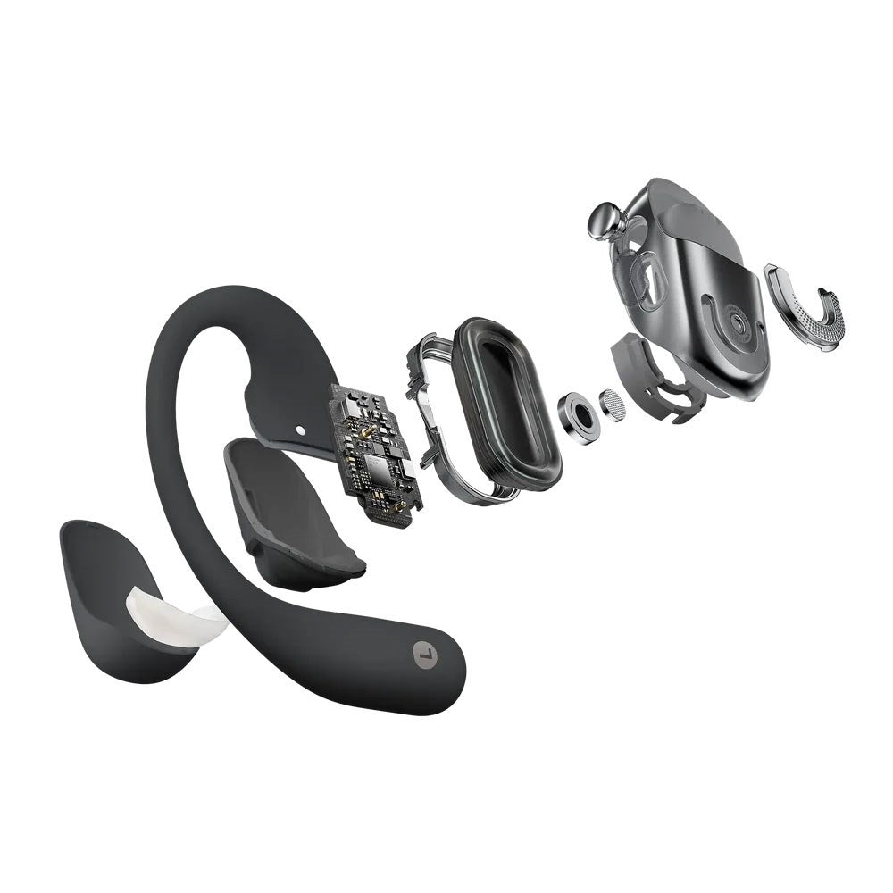 Shokz OpenFit 2+ True Wireless Open-Ear Hörlurar - Svart