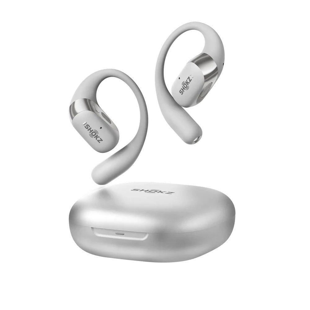 Shokz OpenFit 2+ True Wireless Open-Ear Hörlurar - Grå