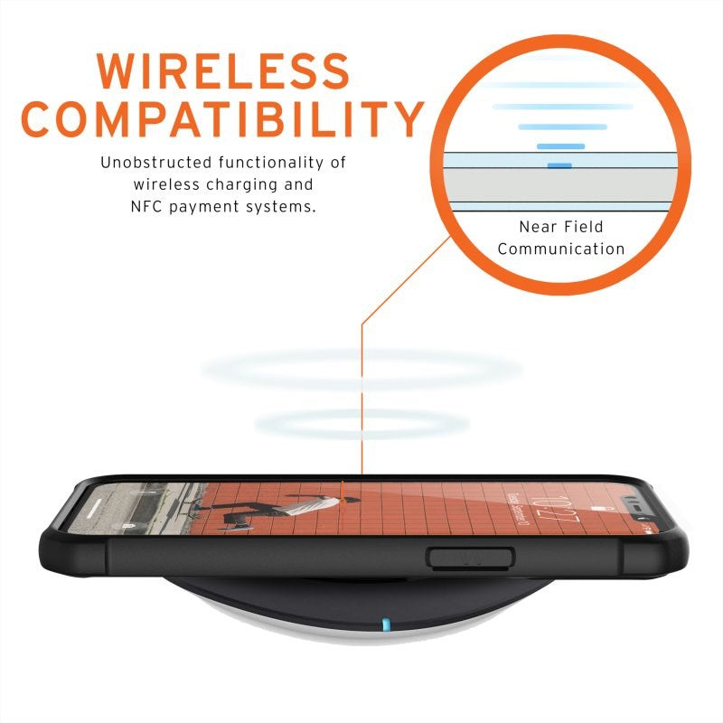 iPhone 12 Pro Max UAG METROPOLIS LT Series Skal - Äkta Läder - Svart