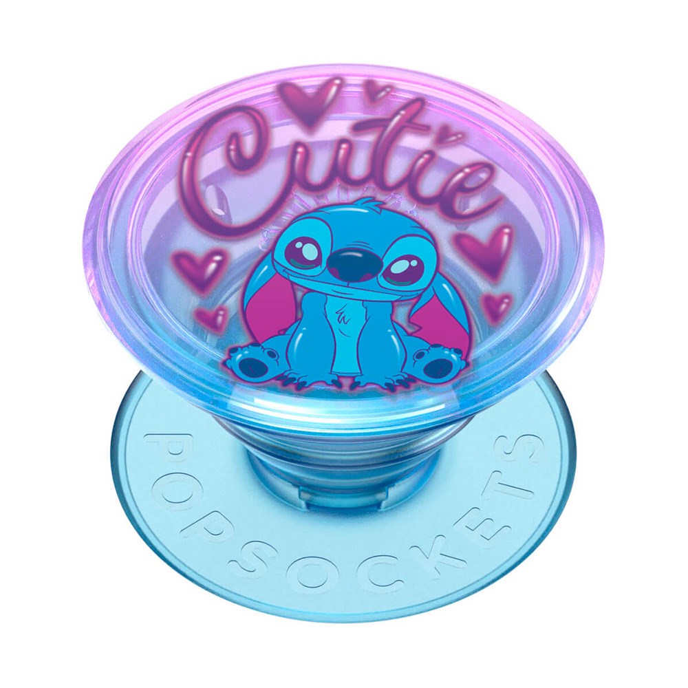 POPSOCKETS PopGrip Licensed Cutie Stitch Avtagbart Grepp m. Ställfunktion