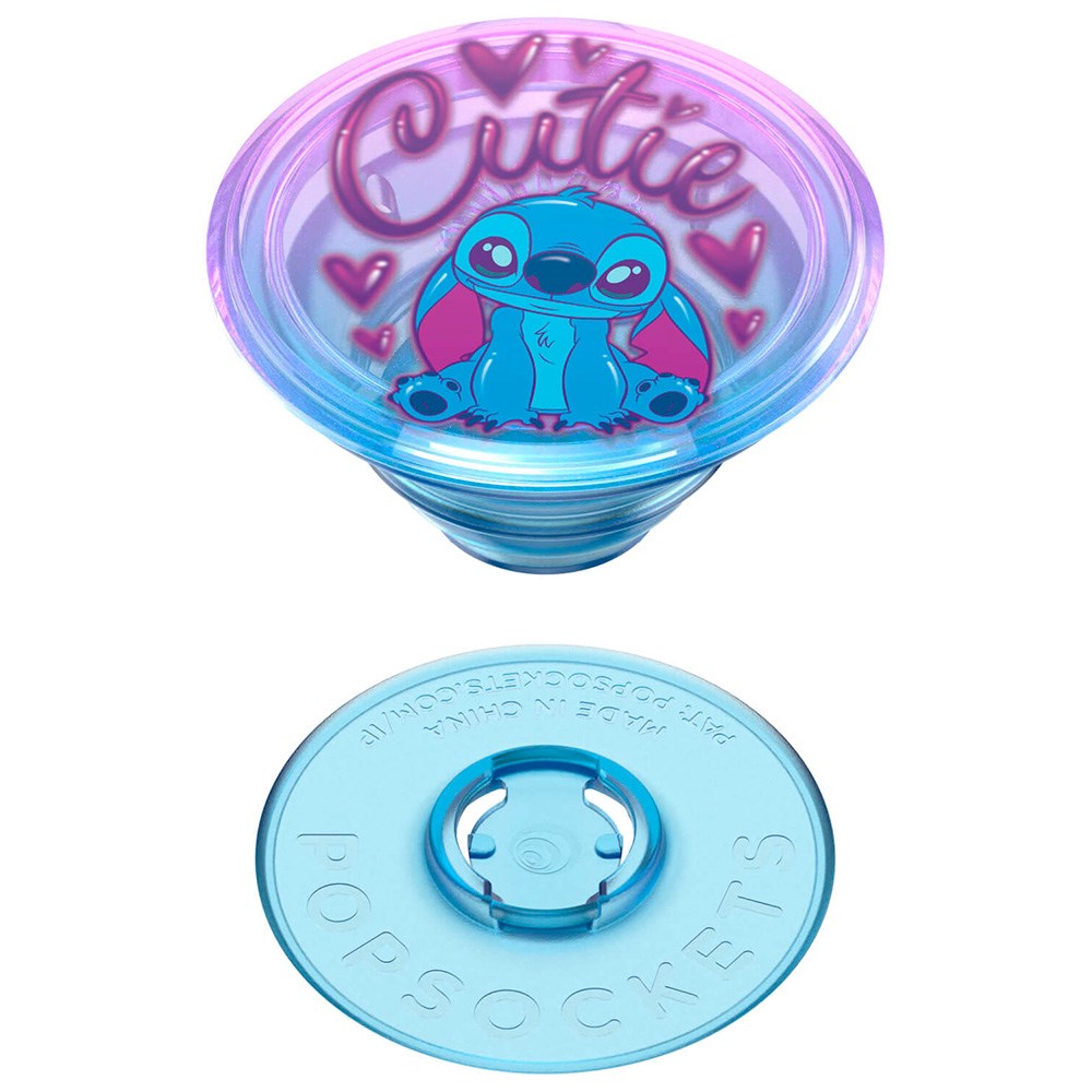 POPSOCKETS PopGrip Licensed Cutie Stitch Avtagbart Grepp m. Ställfunktion