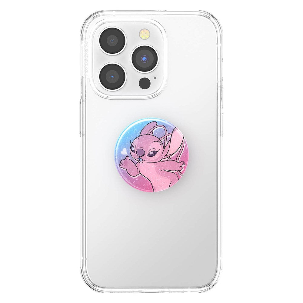 POPSOCKETS PopGrip Licensed Angel Kisses Avtagbart Grepp m. Ställfunktion