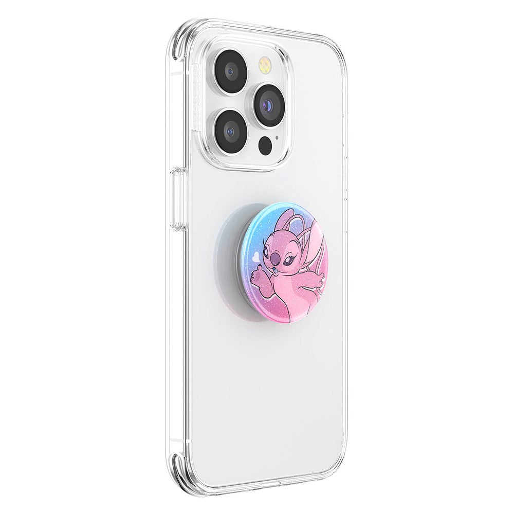 POPSOCKETS PopGrip Licensed Angel Kisses Avtagbart Grepp m. Ställfunktion
