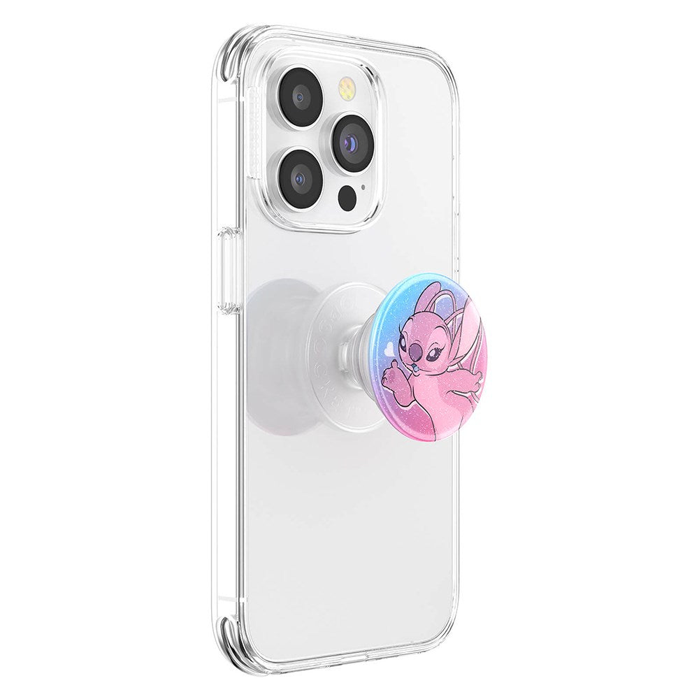 POPSOCKETS PopGrip Licensed Angel Kisses Avtagbart Grepp m. Ställfunktion