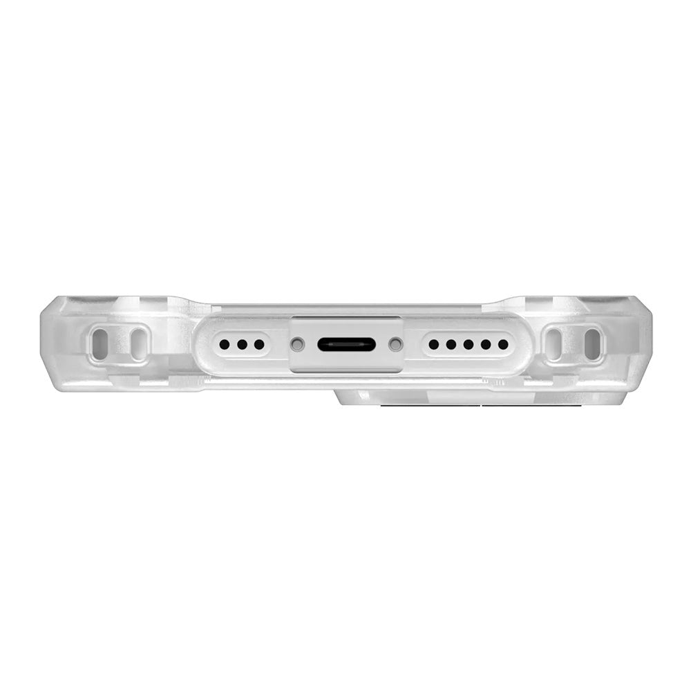 iPhone 14 Pro UAG ESSENTIAL ARMOR Series Skal - MagSafe-kompatibelt - Frosted Ice - Transparent