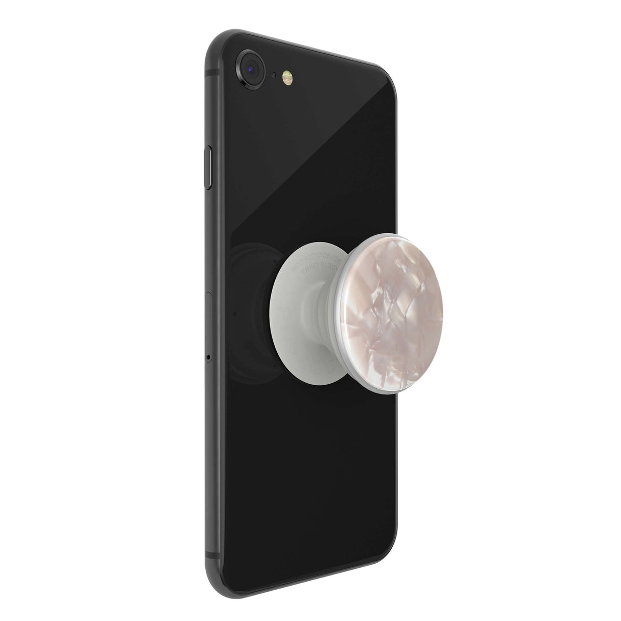 PopSockets Acetate Pearl White Luxe Hållare med Stativfunktion