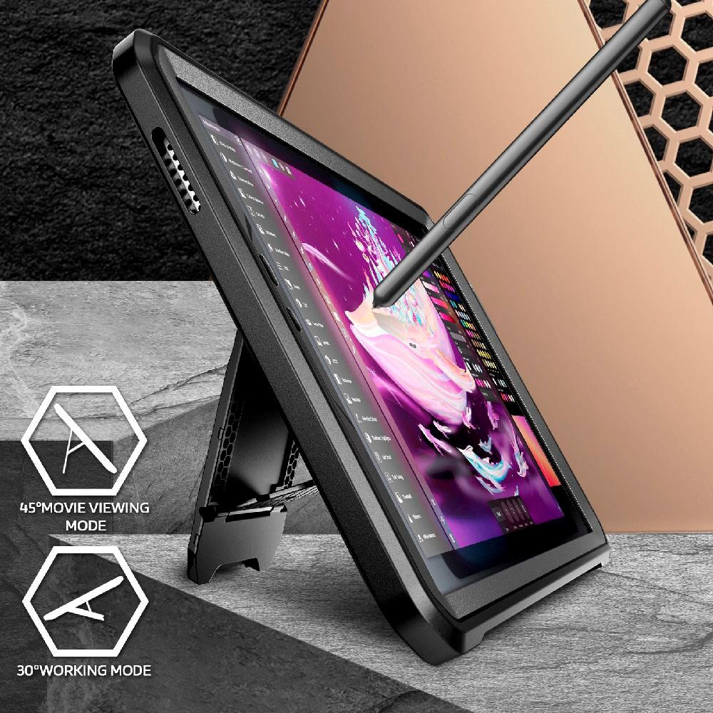 Samsung Galaxy Tab A11 Tech-Protect Supcase Unicorn Beetle Pro Skal - Svart